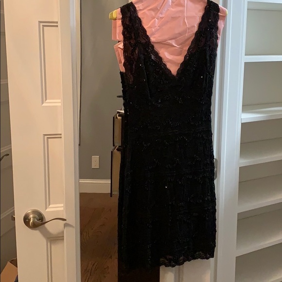 Black beaded dress - Picture 1 of 4